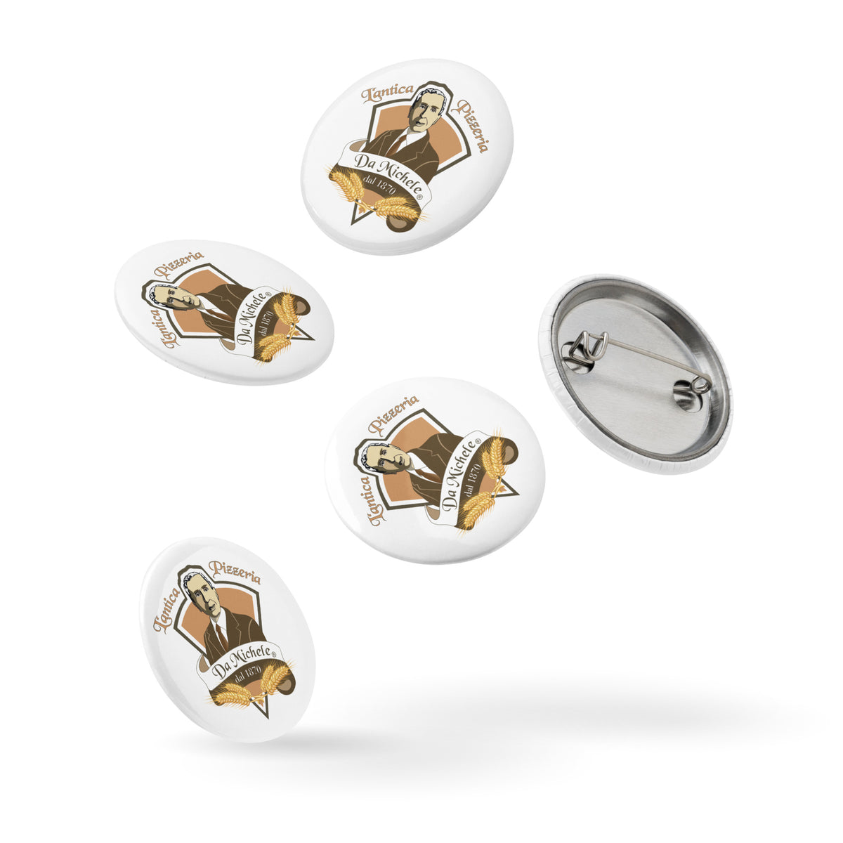 Set of 5 pins