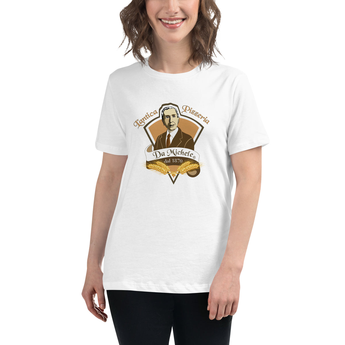 Relaxed fit women's t-shirt - Official logo